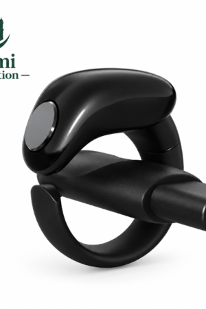 smart zikr ring with magnetic wireless charger