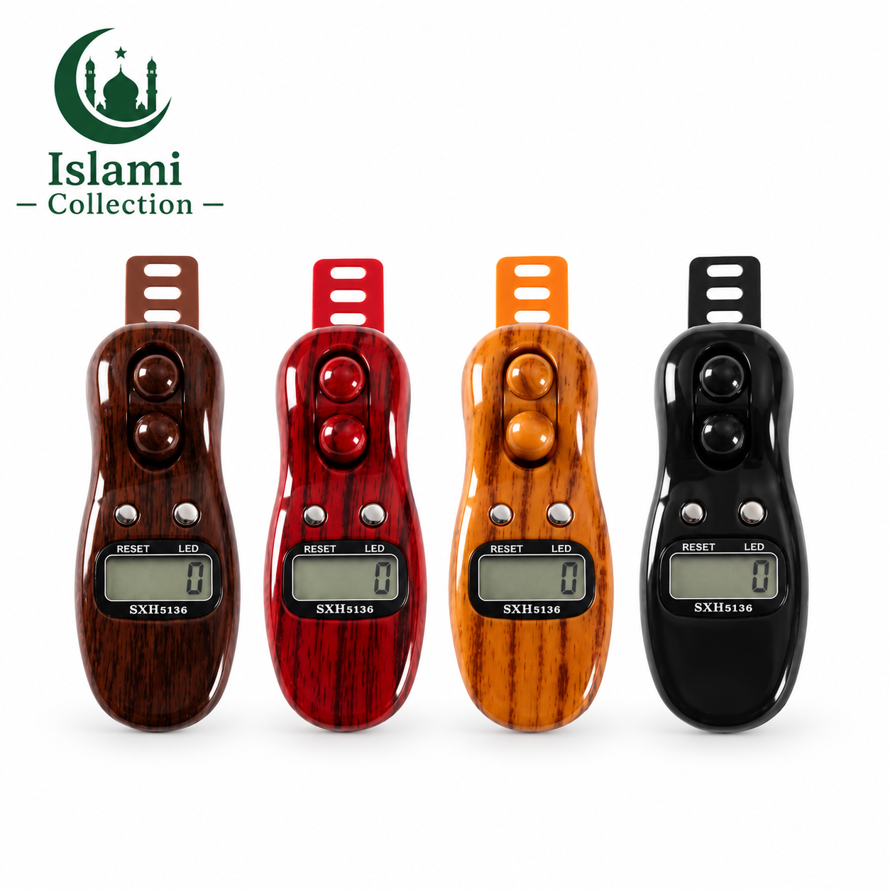 Premium zikr finger counter with LED