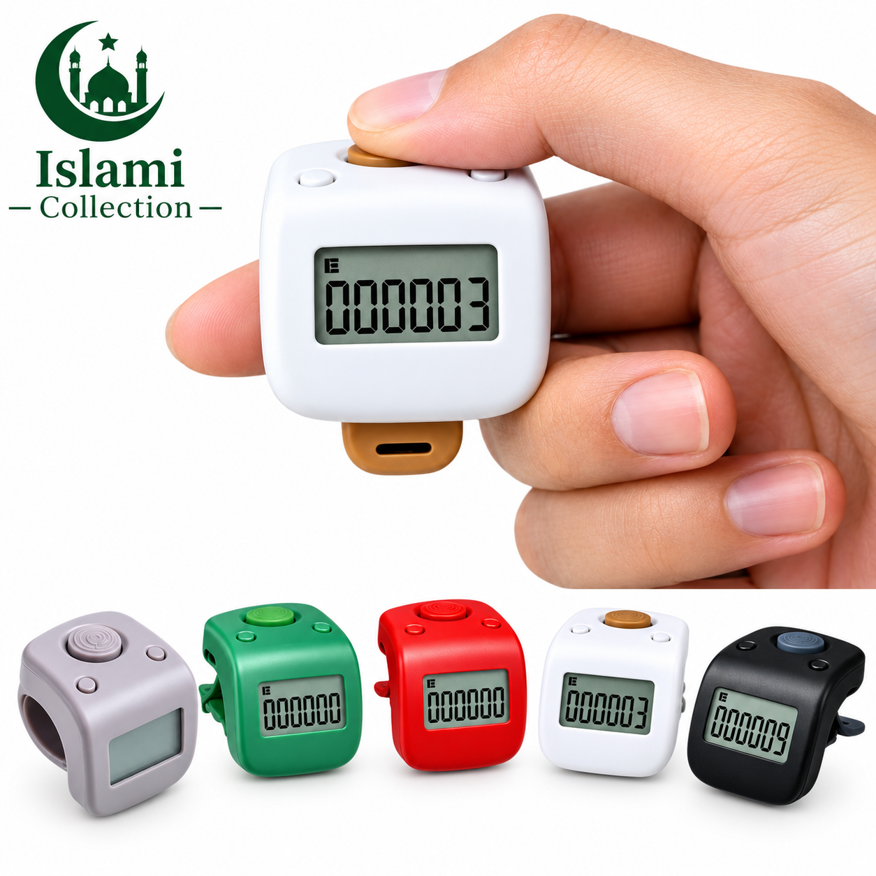 rechargeable digital tasbeeh finger counter